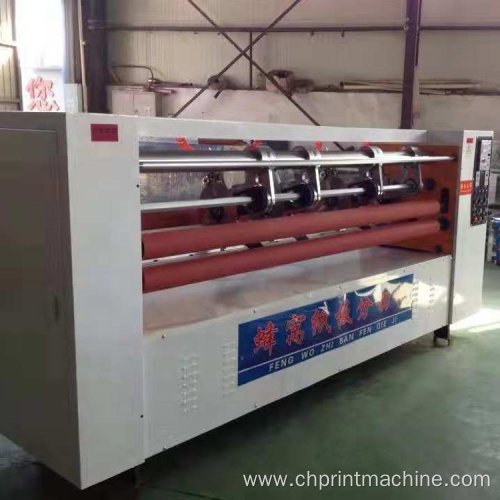 manual feeder thin blade slitter scorer machine